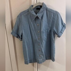 Erika Light Blue Button Down Shirt